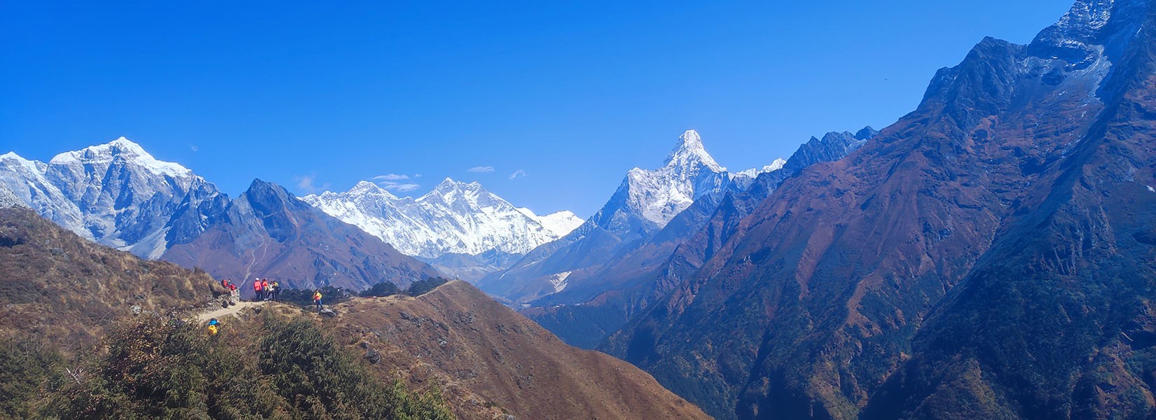 Everest Range as seen from Everest View point